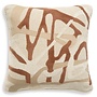 Cushion ‘Saphira' - Square - Orange - Natural  - I
