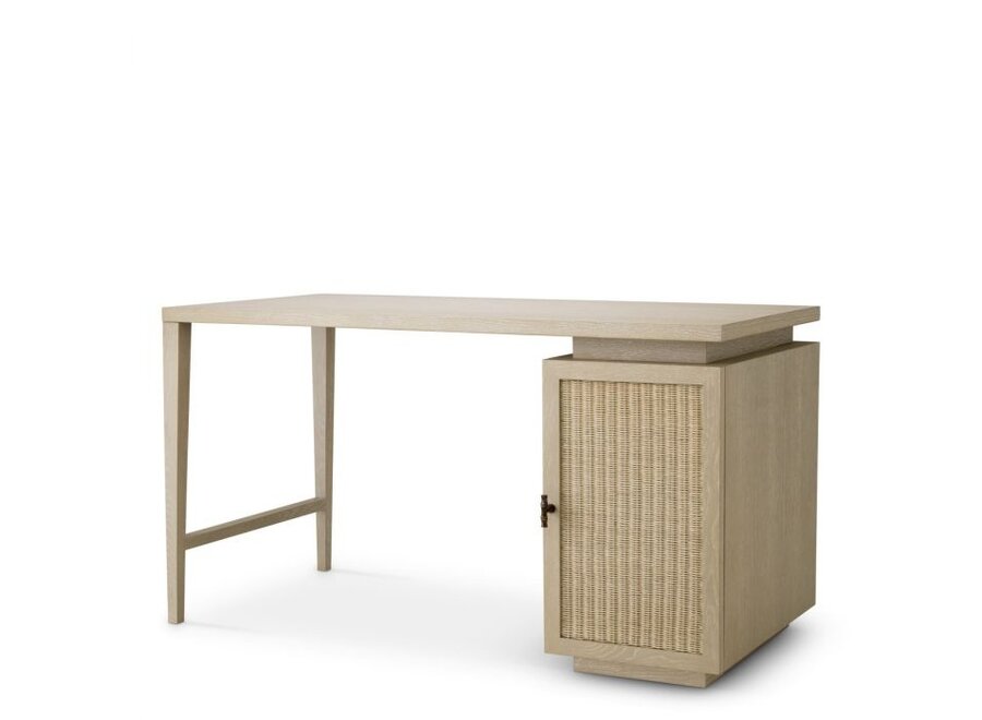 Schreibtisch  'Borchard'  - Washed oak veneer