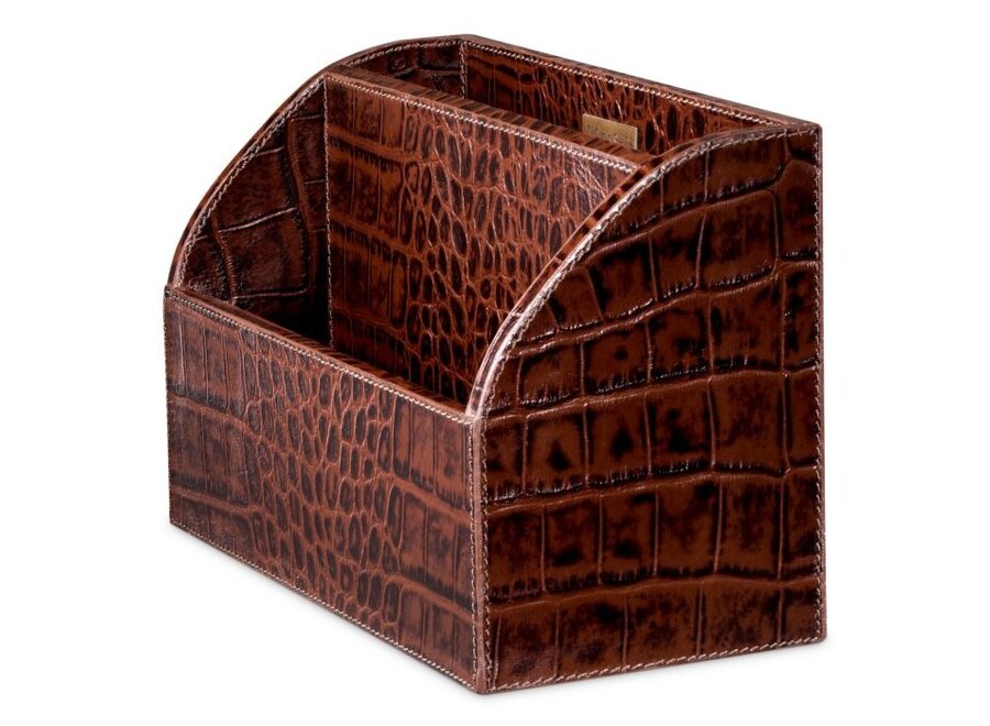 Set de bureau 'Scaleo' - Set of 3 - Antique brown