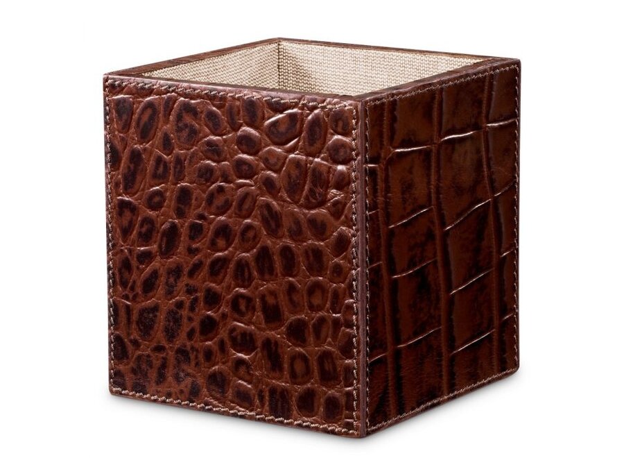 Desk Set 'Scaleo' - Set of 3 - Antique brown