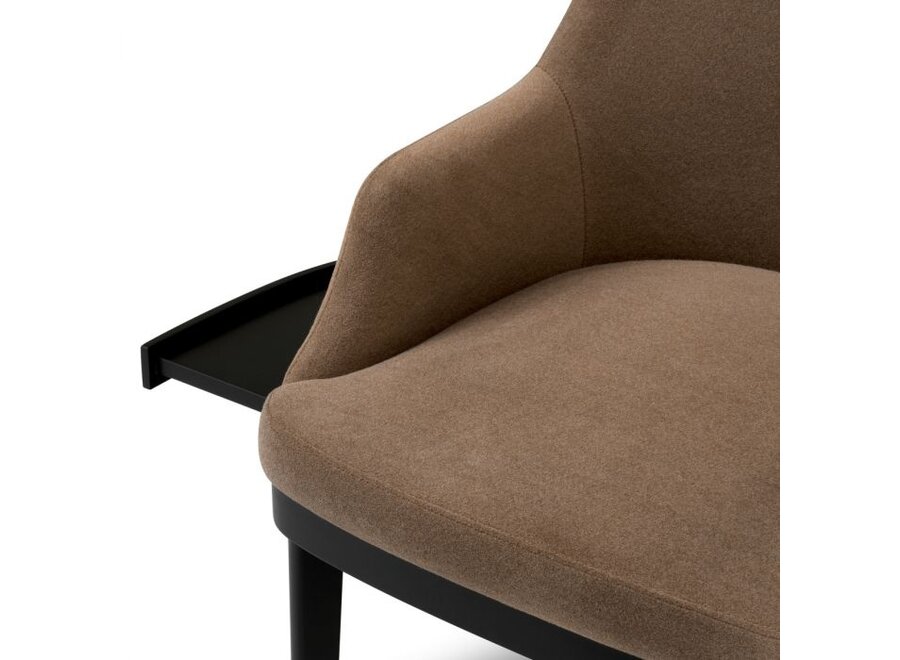 Eetkamerstoel 'Costa' - With shelf - Sabino brown