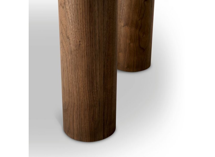 Eettafel 'Presedio' - Walnut Veneer