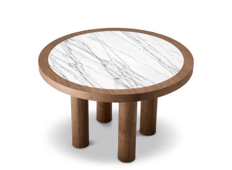 Dining table 'Presedio' - Walnut Veneer