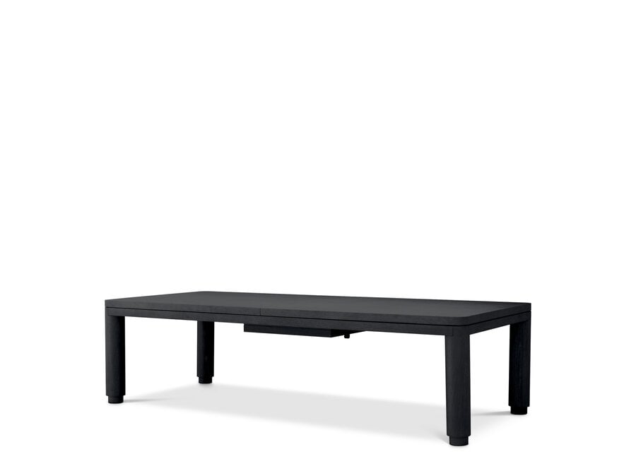 Dining table 'Atelier' - Charcoal grey - L -  Extendable