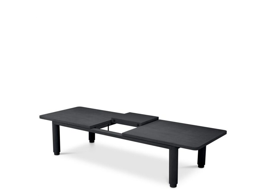 Dining table 'Atelier' - Charcoal grey - L -  Extendable
