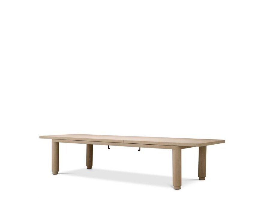 Esstisch 'Atelier' - Washed oak veneer - L -  Extendable