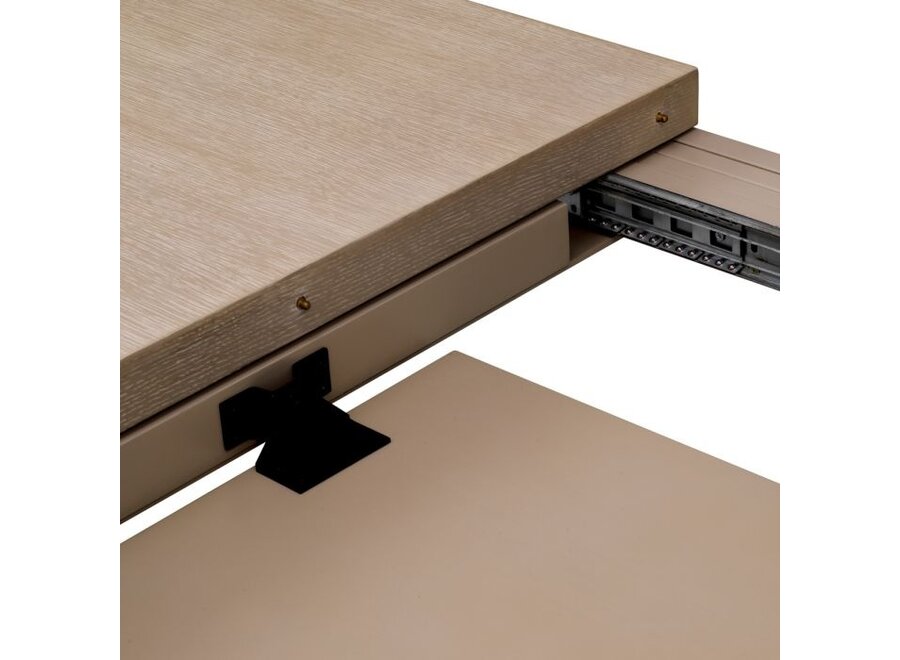 Eettafel 'Atelier' - Washed oak veneer - L -  Extendable