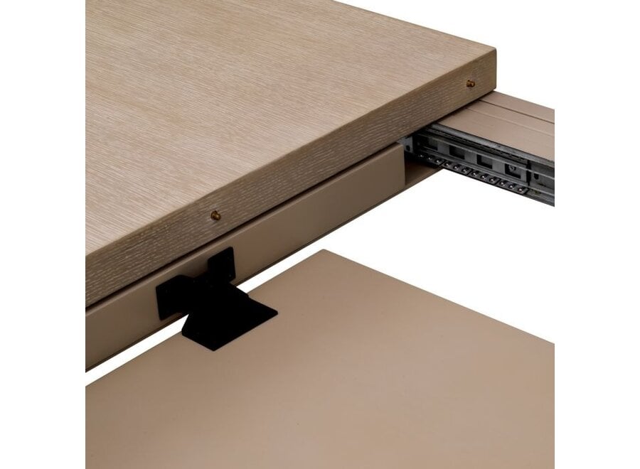 Table à manger 'Atelier' - Washed oak veneer - L -  Extendable