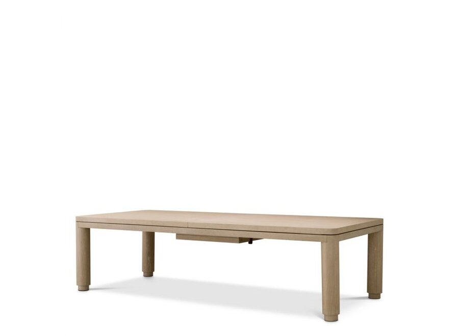Eettafel Atelier - Washed oak veneer - L -  Extendable