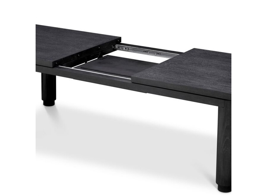 Eettafel 'Atelier' - Charcoal grey - S -  Extendable