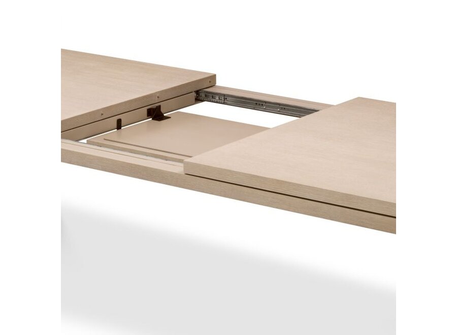 Table à manger 'Atelier' - Washed oak veneer - S -  Extendable