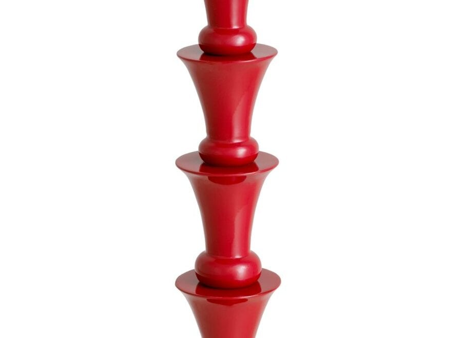 Floor Lamp 'Arabella' - Bordeaux red