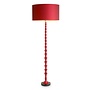 Stehlampe 'Arabella' - Bordeaux red