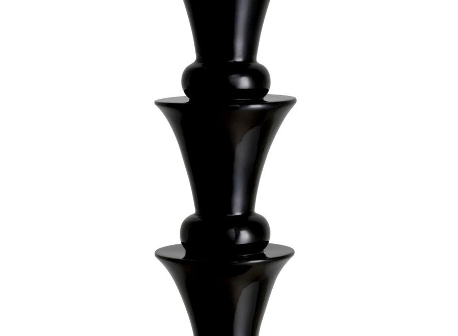 Stehlampe 'Arabella' - Piano black