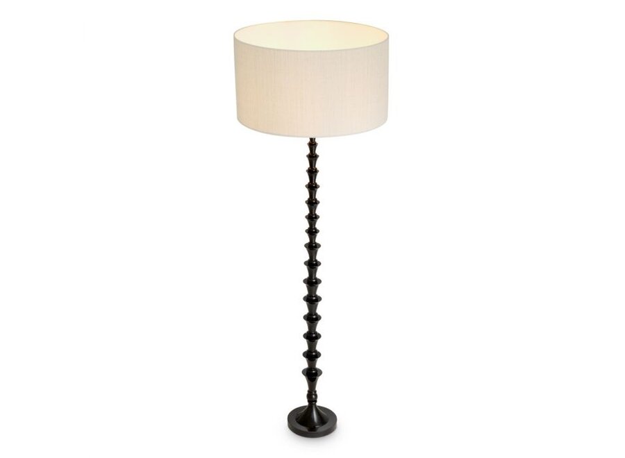 Stehlampe 'Arabella' - Piano black