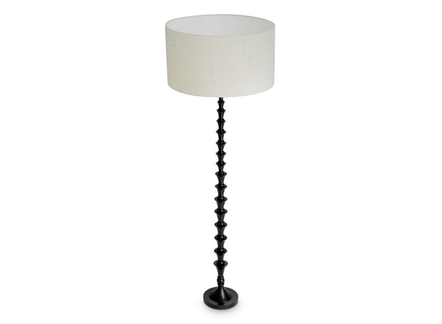 Floor Lamp 'Arabella' - Piano black