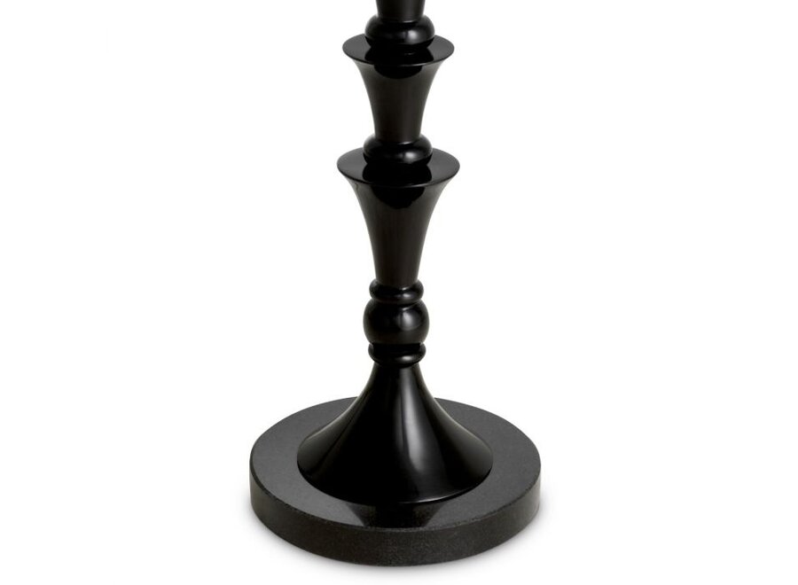 Vloerlamp 'Arabella' - Piano black