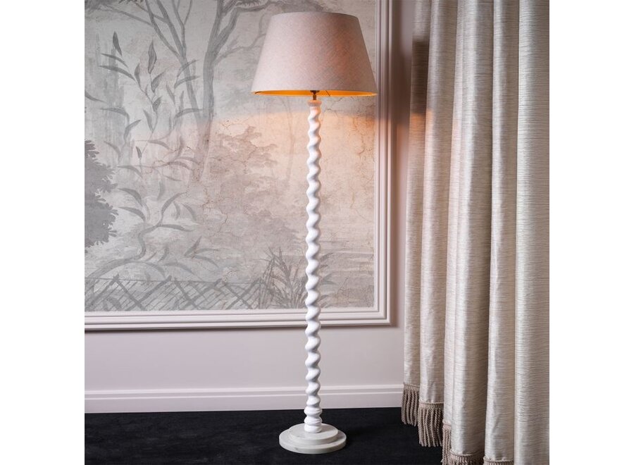 Vloerlamp 'Massimo' - Piano white