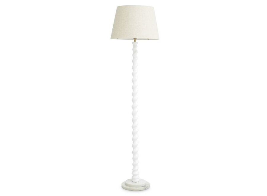 Lampadaire 'Massimo' - Piano white