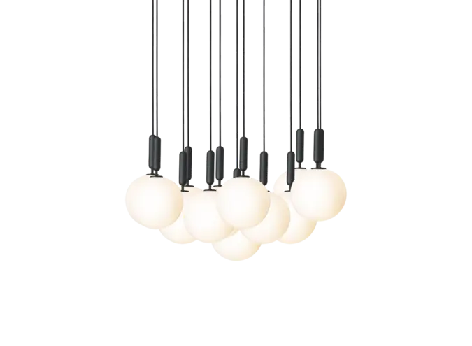 Hanglamp Miira 13 - Large - Rock grey - Opal