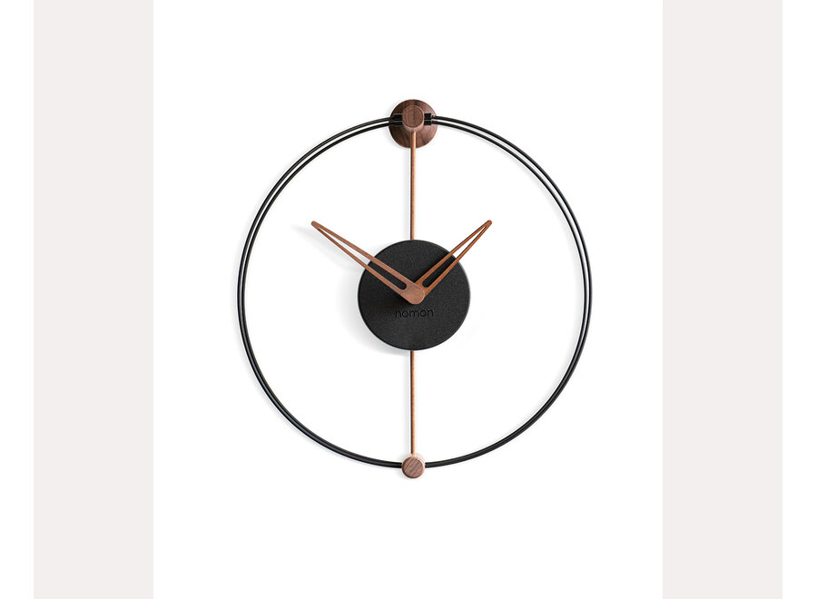 Design clock 'Nano' - Black