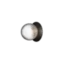 Wandleuchte Liila 1 - Medium - Black - Optic clear