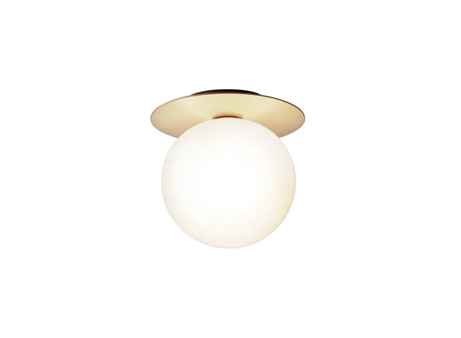 Wandlamp Liila 1 - Large - Nordic gold - Opal