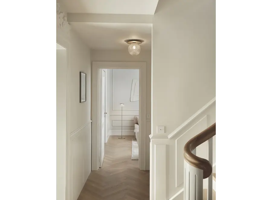 Wandleuchte Liila 1 - Large - Nordic gold - Optic clear