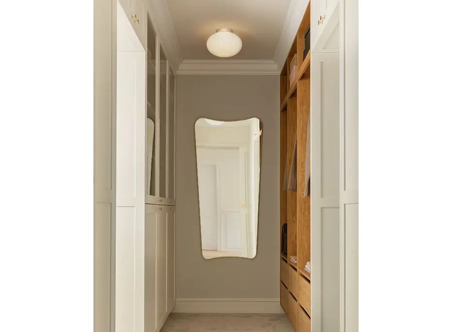 Plafondlamp Rizzatto 301 - Satin silver - Opal