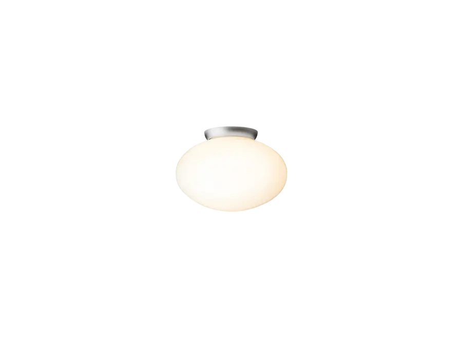 Plafondlamp Rizzatto 301 - Satin silver - Opal
