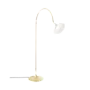 Vloerlamp Petalii Floor - White - Polished brass