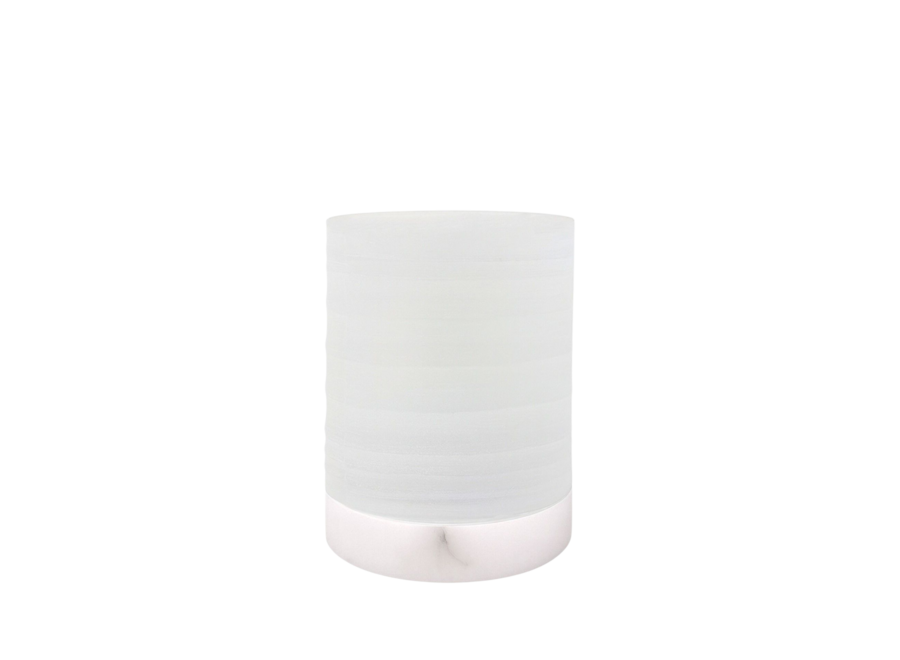 Windlicht 'Kalle' - L - Frosted Smoke