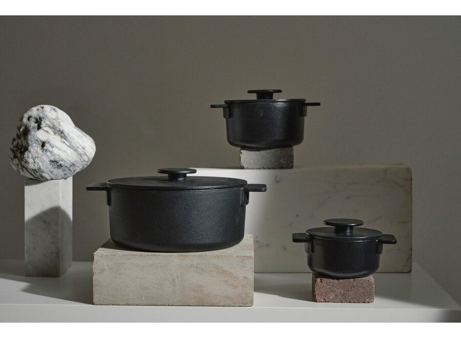 Sergio Herman -  Surface pot - L - Black