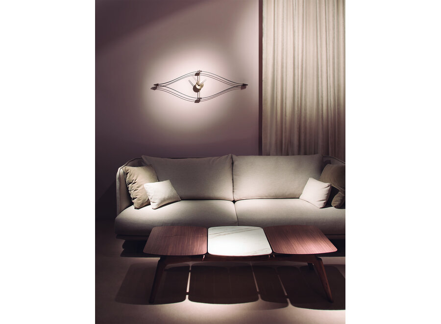 Design Wandklok  - 'Mini Look' - Calabo