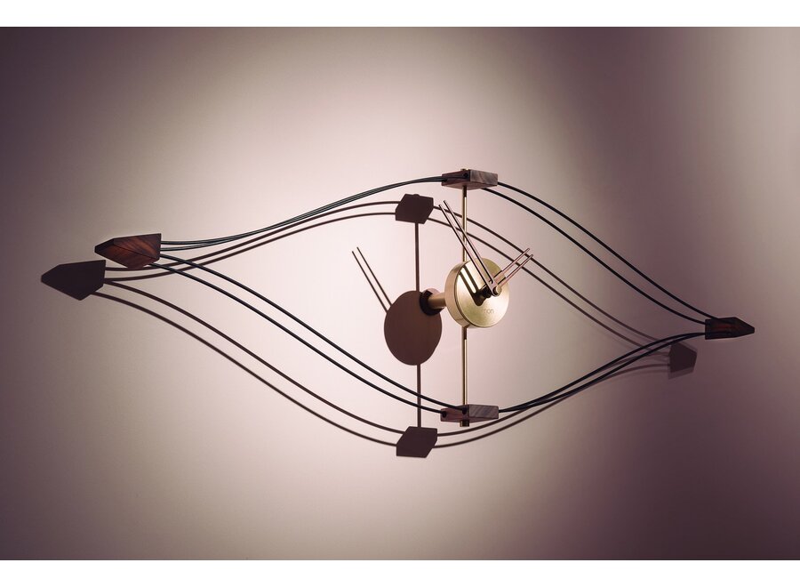 Design Wandklok  - 'Mini Look' - Calabo