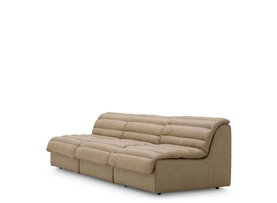 Modular Sofa 'Dunemore' - Barley leather