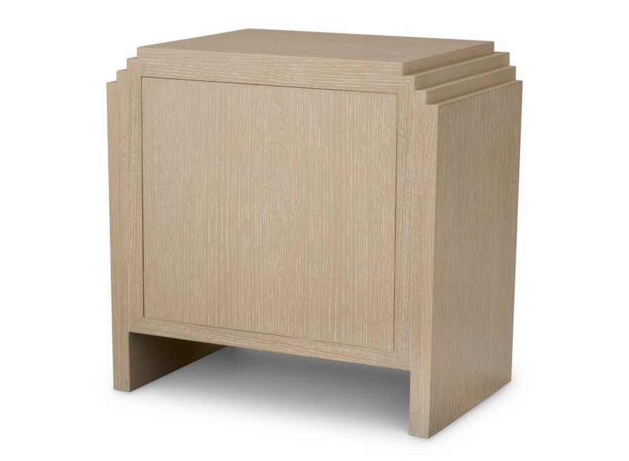 Nachttisch 'ArtDeco' - Washed oak veneer