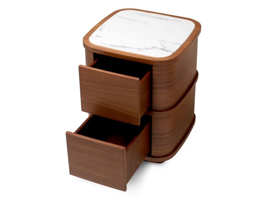 Nachttisch 'Cabana' - Walnut veneer - S