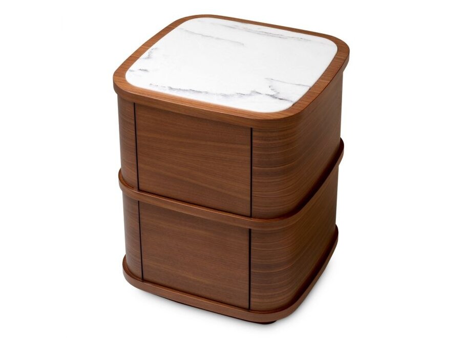 Nachtkastje 'Cabana' - Walnut veneer - S