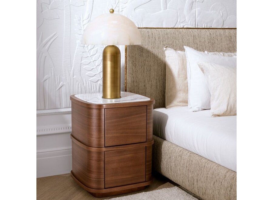 Nachttisch 'Cabana' - Walnut veneer - S