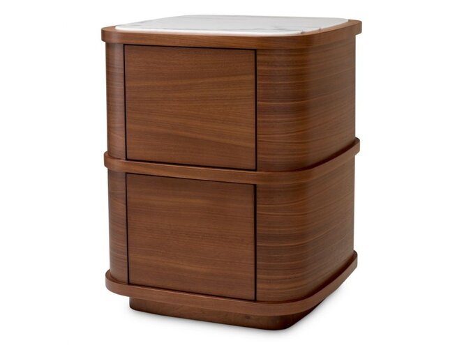 Nachtkastje Cabana - Walnut veneer - S