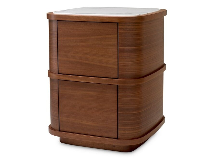 Nachttisch 'Cabana' - Walnut veneer - S