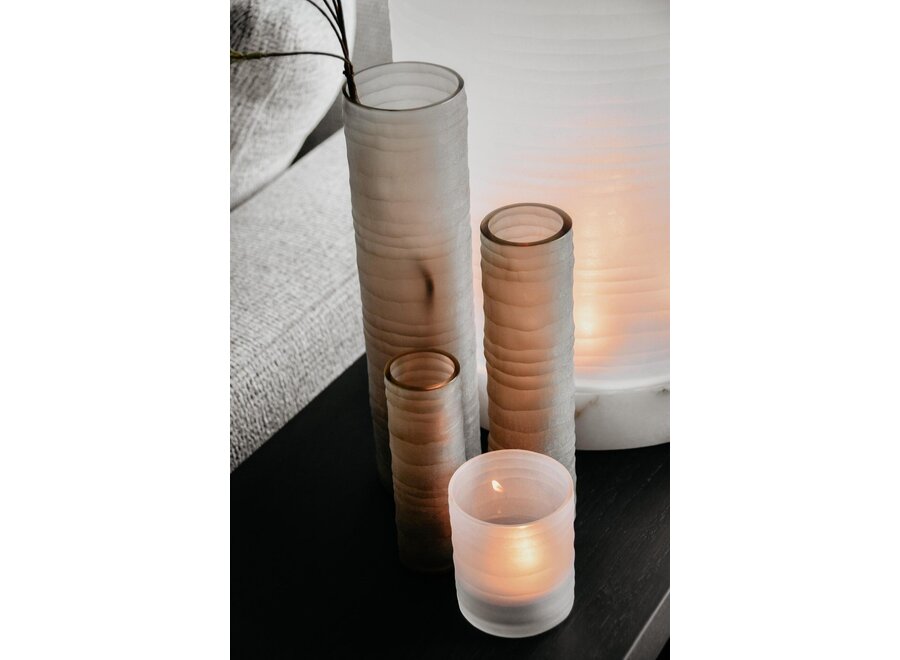 Vase 'Ona' - L - Smoke