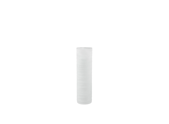 Vaas 'Ona' - S - Frosted white