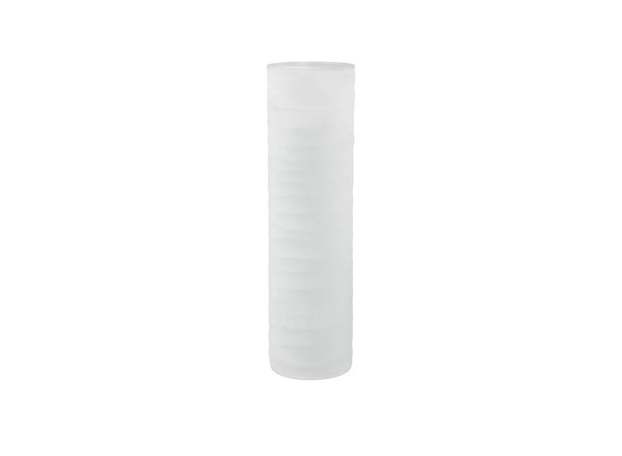 Vase 'Ona' - XL - Frosted white