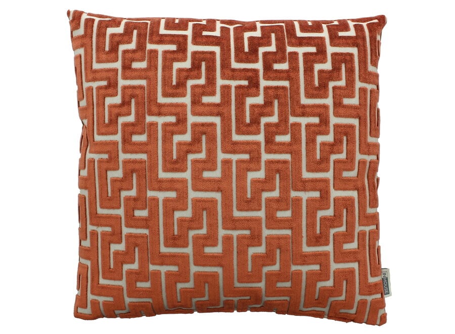 Coussin Biscayne Rust