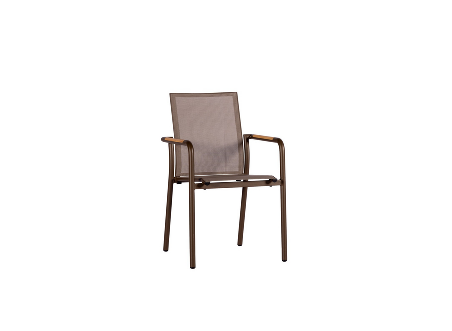 Eettafelstoel 'Baiona' - Bronze