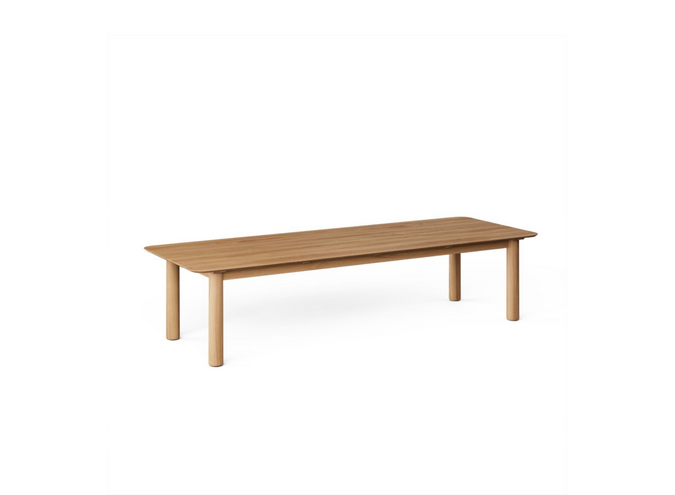 Niedrige Esstisch 'Palma' - 300cm - Teak