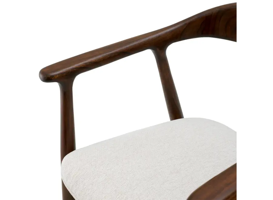 Chaise de salle à manger 'Beale' - Brown - OL