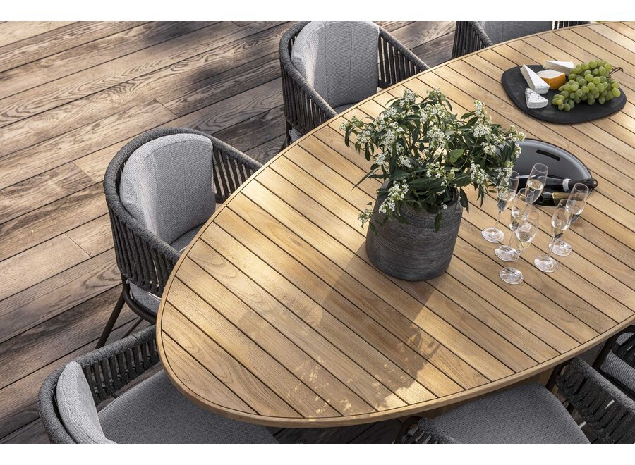 Table haute à manger 'Loreto' - Oval